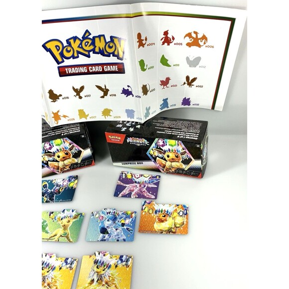 Pokémon Center Prismatic Evolutions Surprise Boxes with Poster and Dividers - Picture 4 of 13
